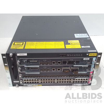 Cisco (WS-C6504-E) Catalyst 6500 Series Network Chassis