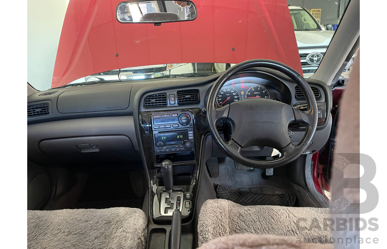 09/2001 Subaru Outback  AWD MY01 4D Wagon Red 2.5L