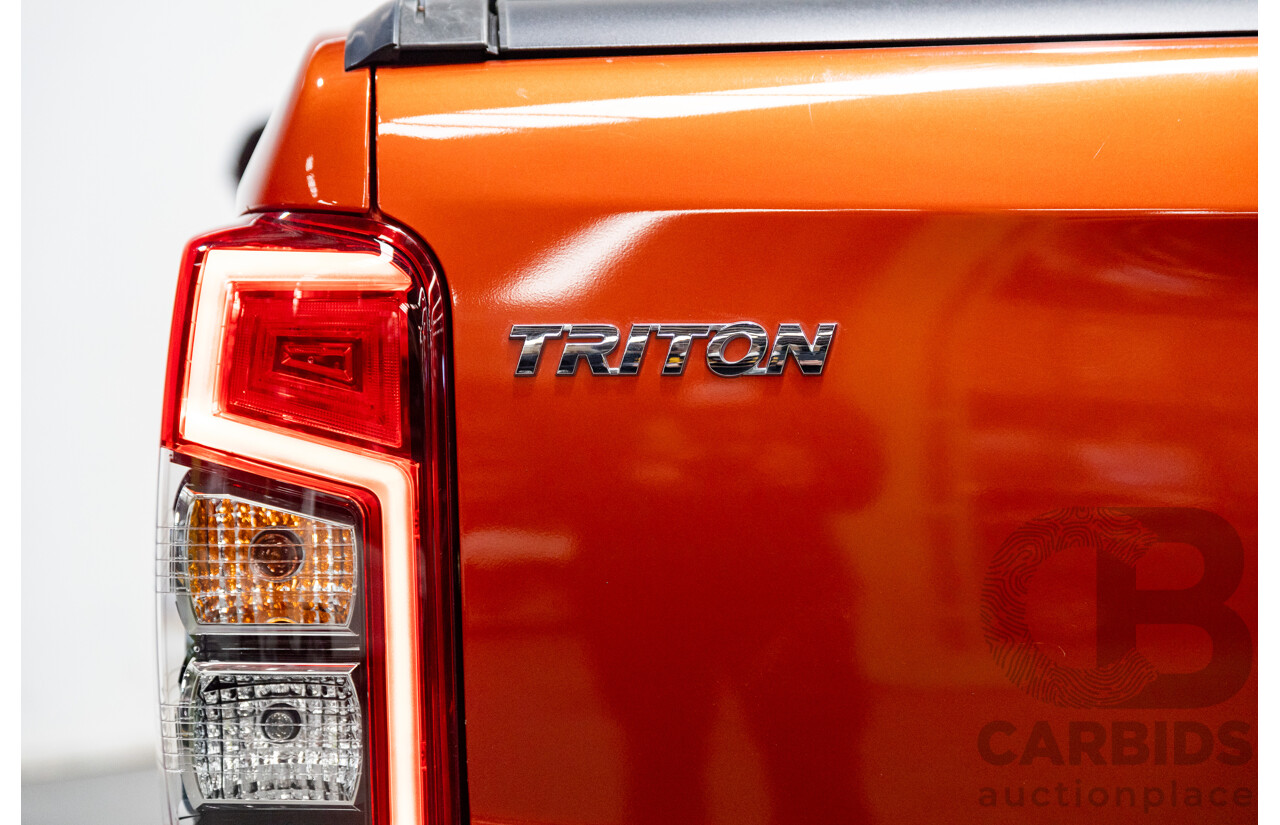 10/2020 Mitsubishi Triton GSR (4x4) MR MY20 Double Cab P/Up Sunflare Orange Turbo Diesel 2.4L