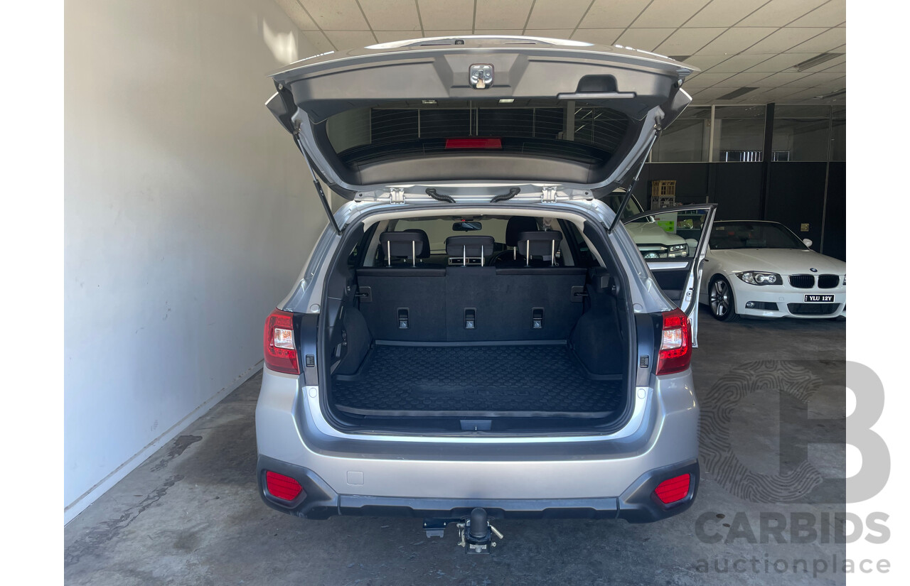 02/2015 Subaru Outback 2.0D AWD AWD MY15 4D Wagon Silver 2.0L