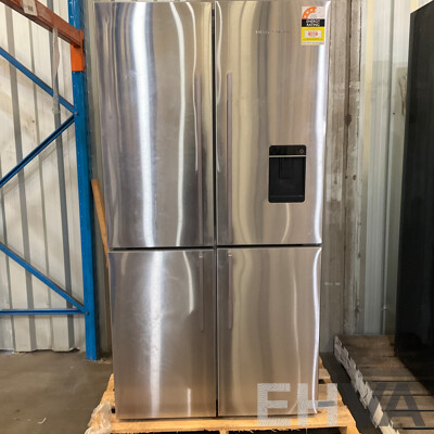 FISHER & PAYKEL 605L Quad Door Fridge RF605QDUVX1