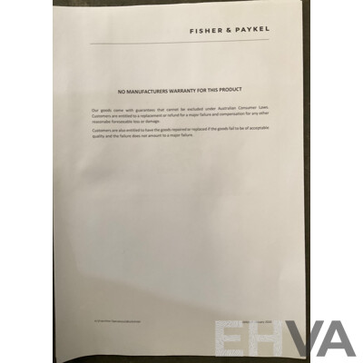 FISHER & PAYKEL 605L Quad Door Fridge RF605QDUVX1