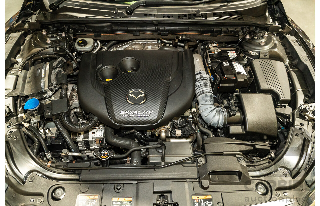 04/2018 Mazda 6 Atenza 6C MY18 4d Wagon Metallic Grey Turbo Diesel 2.2L