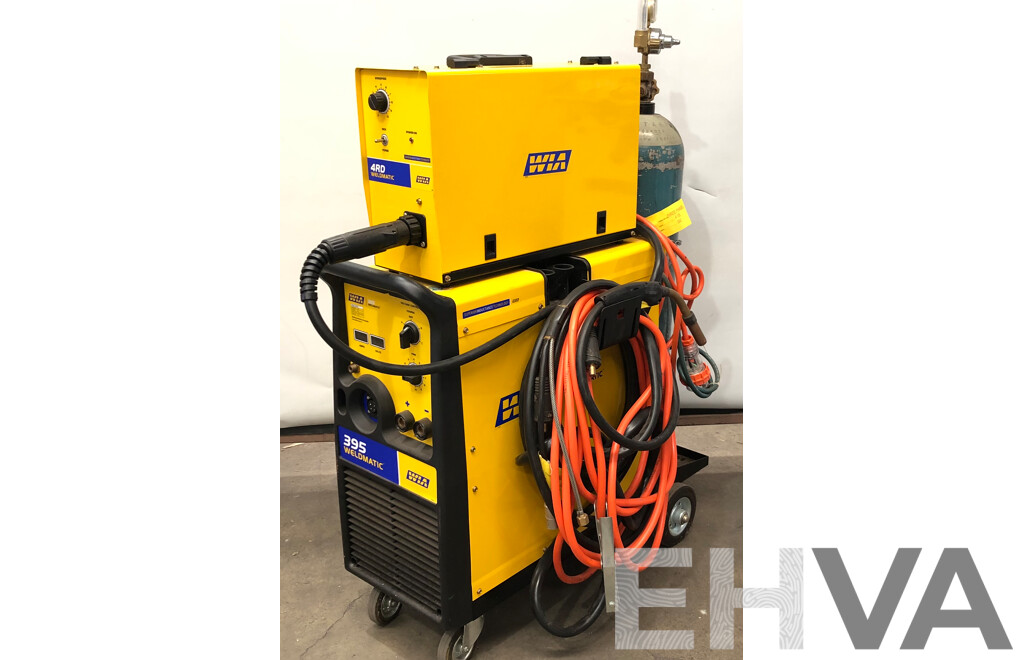 WIA Weldmatic 395 MIG Welder with External Wire Feeder