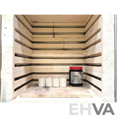 Tetlow K6FL Electric 66 Litre Kiln on Mobile Stand