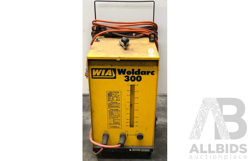 WIA Weldarc 300 Amp  ARC Welder