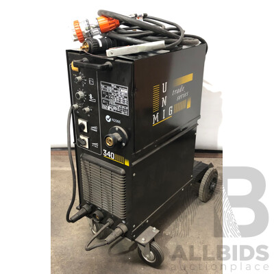 Unimig Trade Series 340 Amp MIG Welder with Built in Wire Feeder