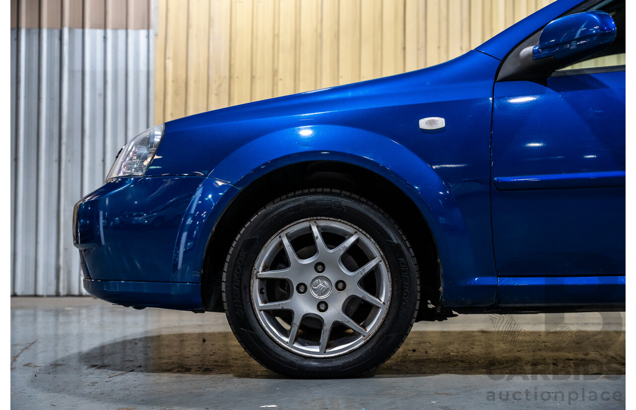 2/2008 Holden Viva JF MY08 Upgrade 4d Wagon Blue 1.8L