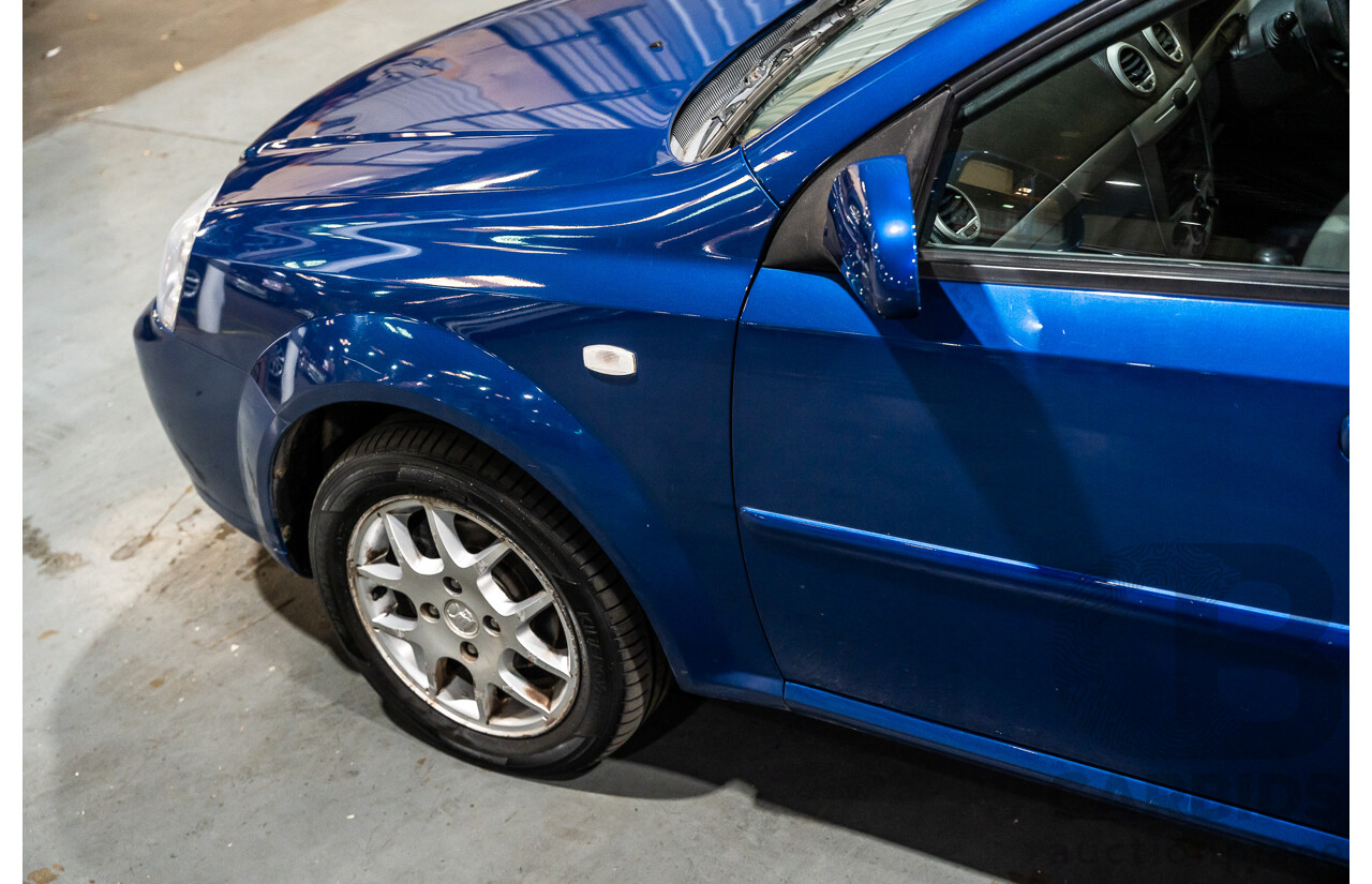 2/2008 Holden Viva JF MY08 Upgrade 4d Wagon Blue 1.8L