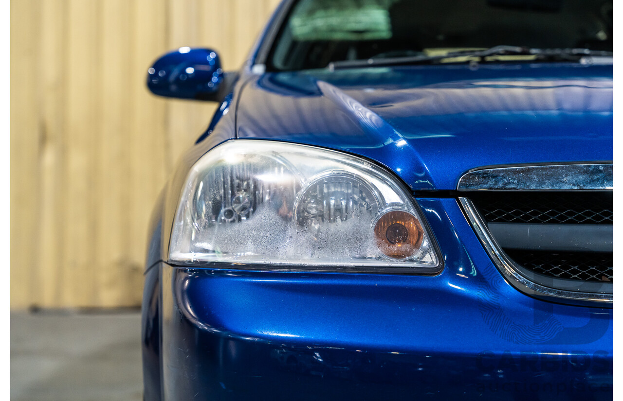 2/2008 Holden Viva JF MY08 Upgrade 4d Wagon Blue 1.8L