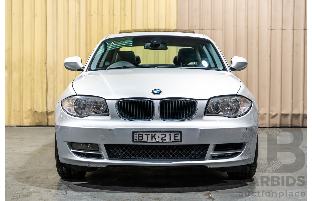 9/2010 BMW 123d E82 MY09 2d Coupe Titan Silver Metallic Turbo Diesel 2.0L