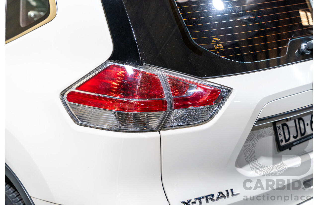 6/2016 Nissan X-Trail ST (fwd) T32 4d Wagon White 2.5L - 7 Seater