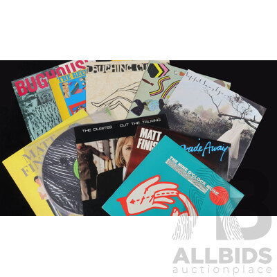 Collection Ten Vinyl LP and Other Records of Australian Interest Including the Reels, the Sports, Laughing Clowns and More