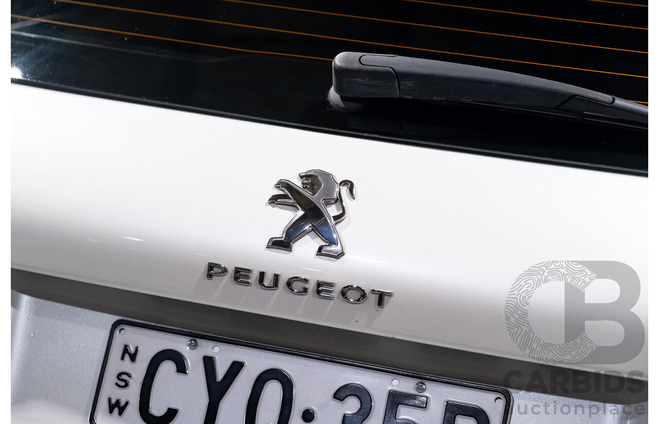5/2015 Peugeot 308 Allure BLUE HDi T9 5d Hatchback White Turbo Diesel 2.0L