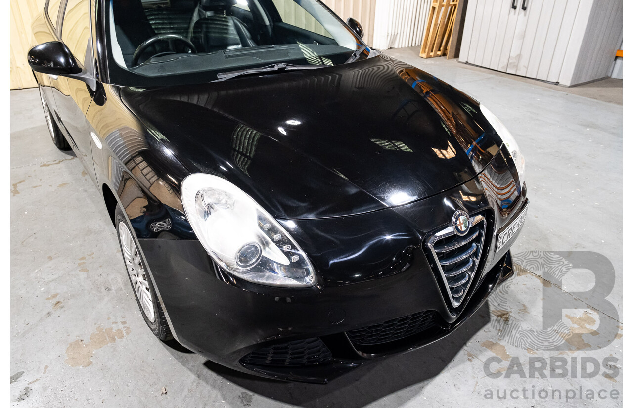9/2013 Alfa Romeo Giulietta Progression 5d Hatchback Black Turbo 1.4L