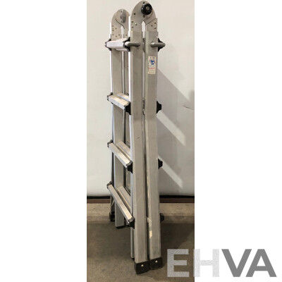 Mighty Max 4.5 Meter Telescopic Aluminium Ladder