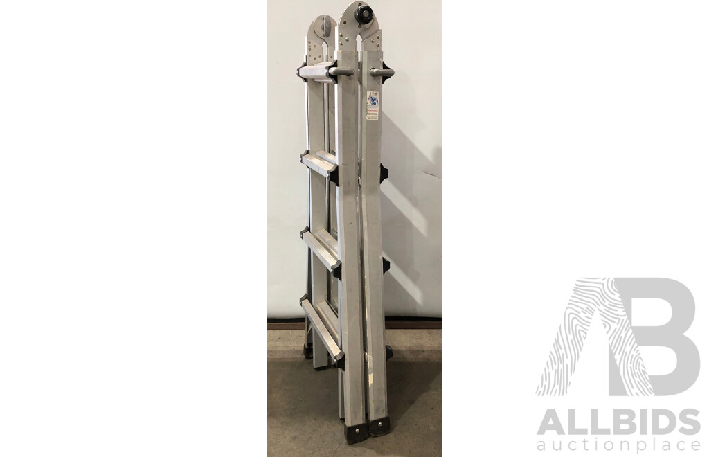 Mighty Max 4.5 Meter Telescopic Aluminium Ladder