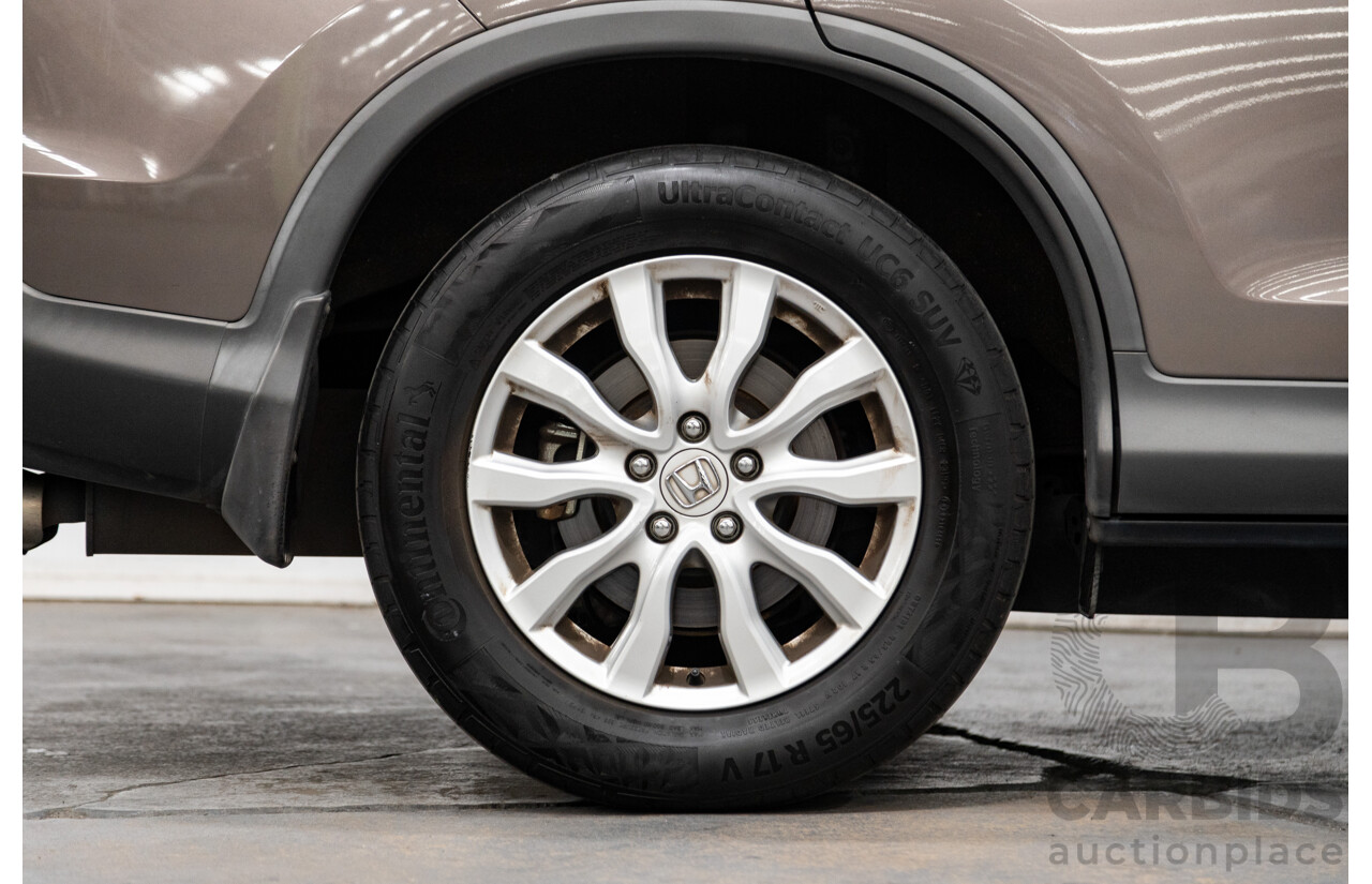 1/2013 Honda CRV VTi (4x4) 30 4d Wagon Metallic Grey 2.4L