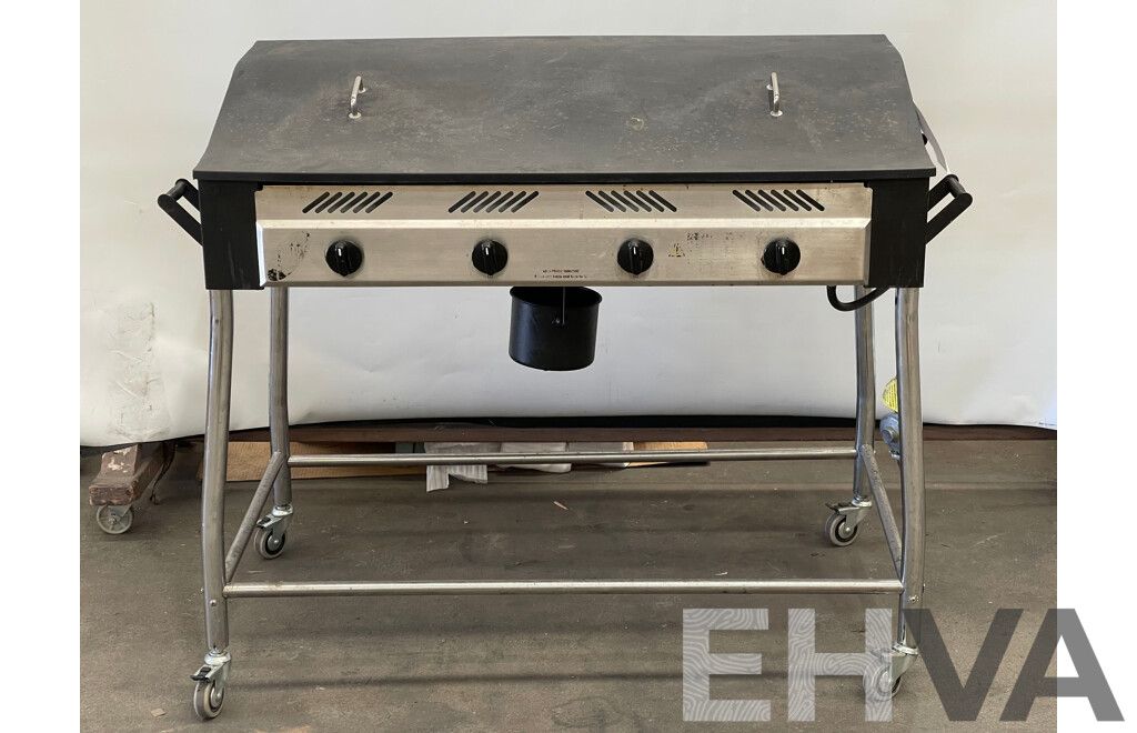 Footy Master 4 Burner BBQ