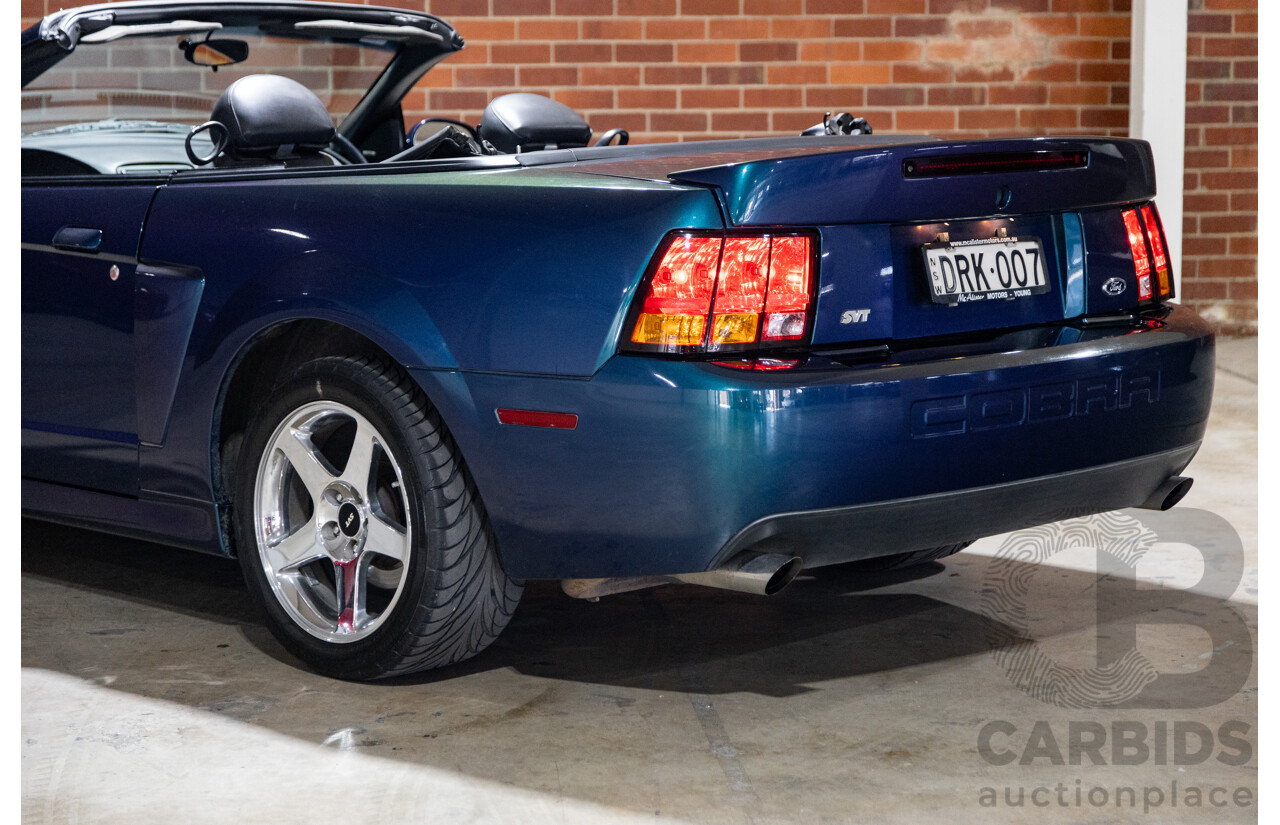 3/2004 Ford Mustang Cobra SVT 2d Convertible Mystichrome Metallic Supercharged V8 4.6L