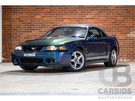 3/2003 Ford Mustang Cobra SVT 2d Convertible Mystichrome Metallic Supercharged V8 4.6L