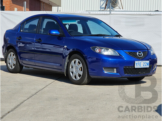 9/2007 Mazda Mazda3 NEO BK MY06 UPGRADE 4d Sedan Blue 2.0L