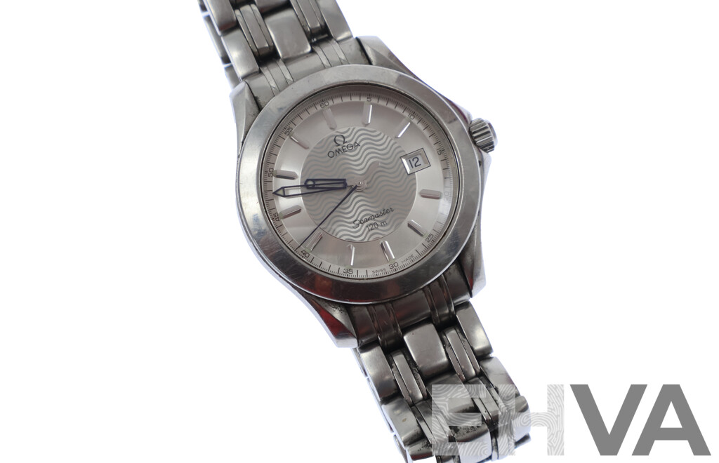 Omega Vintage Seamaster 45mm with Original Presentation Box and Warranty Dated 16.10.03 From Mazzucchelli's