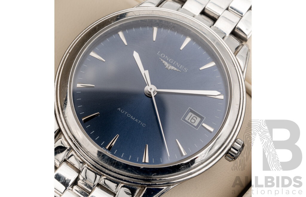 Longines 26mm Flagship Sunray Blue, Model L49744926