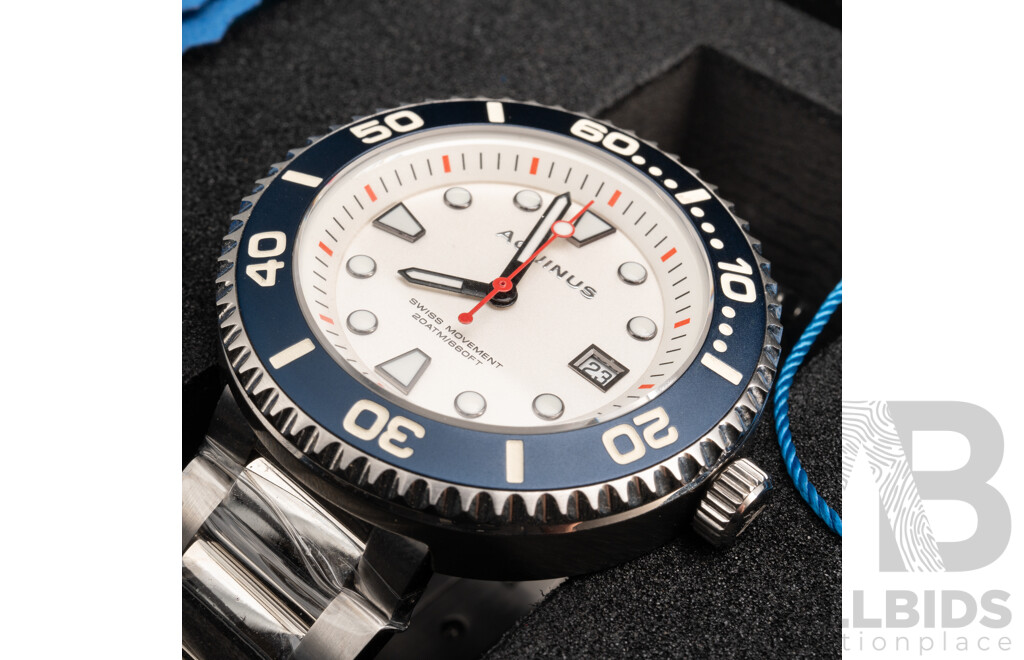 Aquinus 45mm Immersius Limited Edition 085/250 Dive Watch