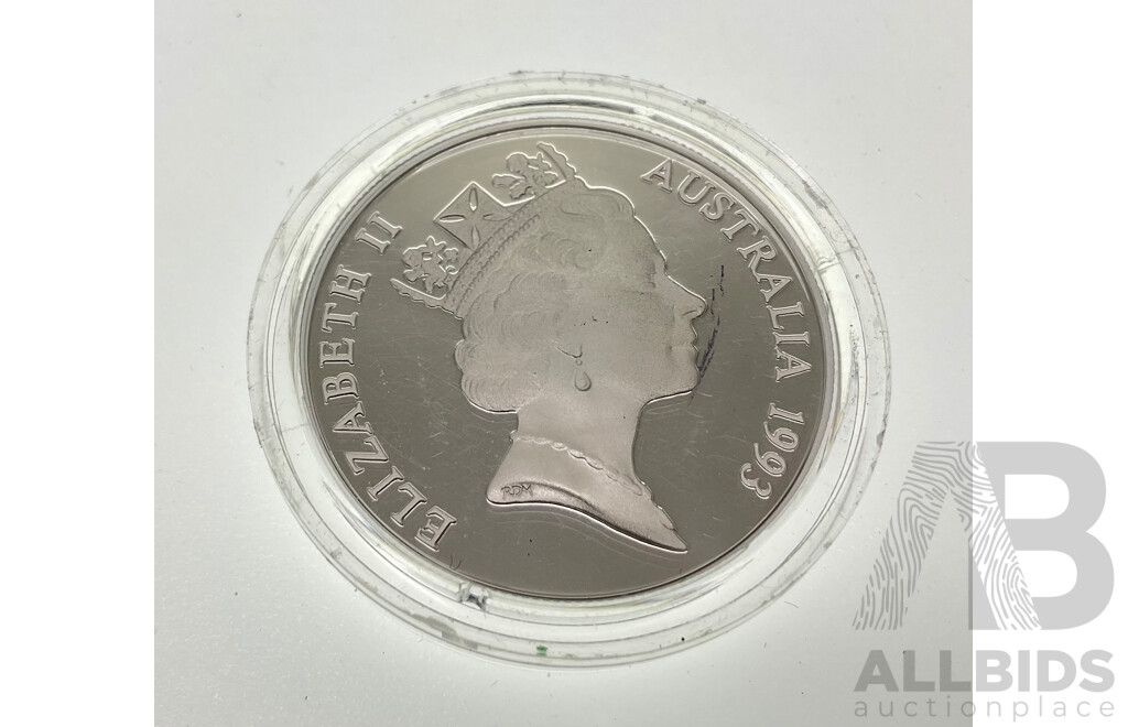 Australian 1993 Silver Proof Ten Dollar Coin, Australian Capital Territory .925