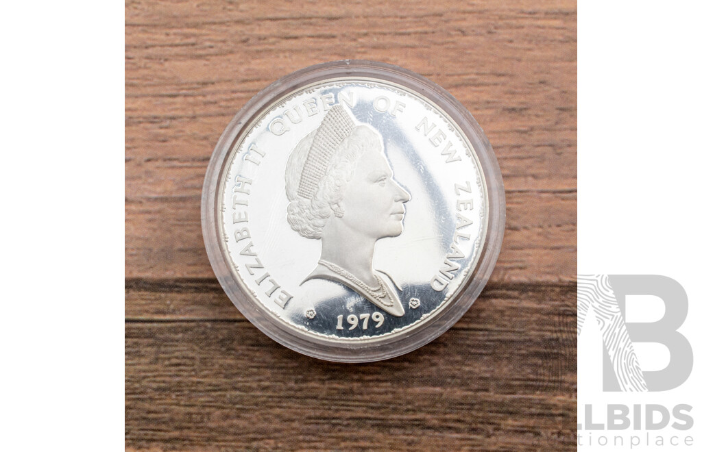 New Zealand 1979 Silver Proof One Dollar .925