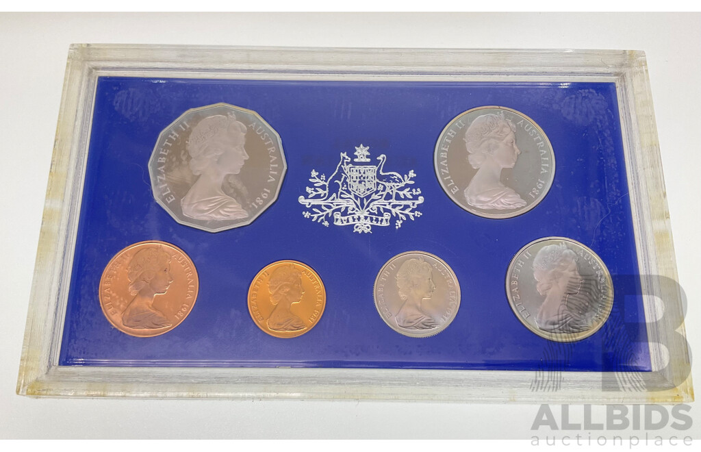 Australian RAM 1981 Six Proof Coin Set