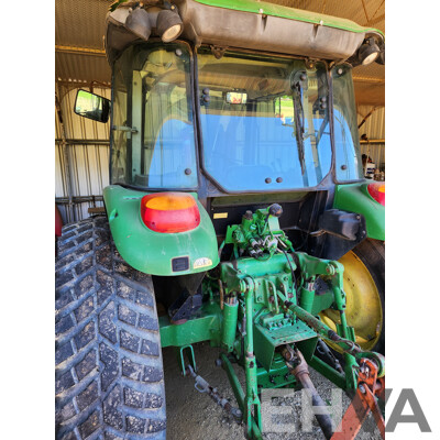 2008 John Deere 5620 4WD Utility Tractor Turbo Diesel 72hp 4.5L with Howard Slasher Attatchment