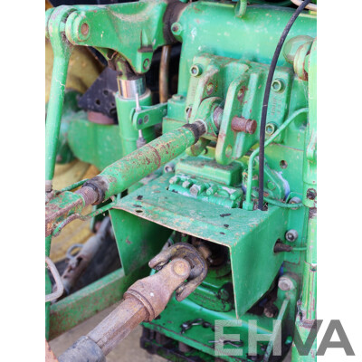 2008 John Deere 5620 4WD Utility Tractor Turbo Diesel 72hp 4.5L with Howard Slasher Attatchment