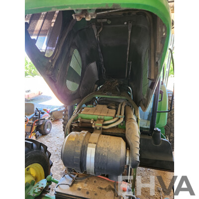 2008 John Deere 5620 4WD Utility Tractor Turbo Diesel 72hp 4.5L with Howard Slasher Attatchment