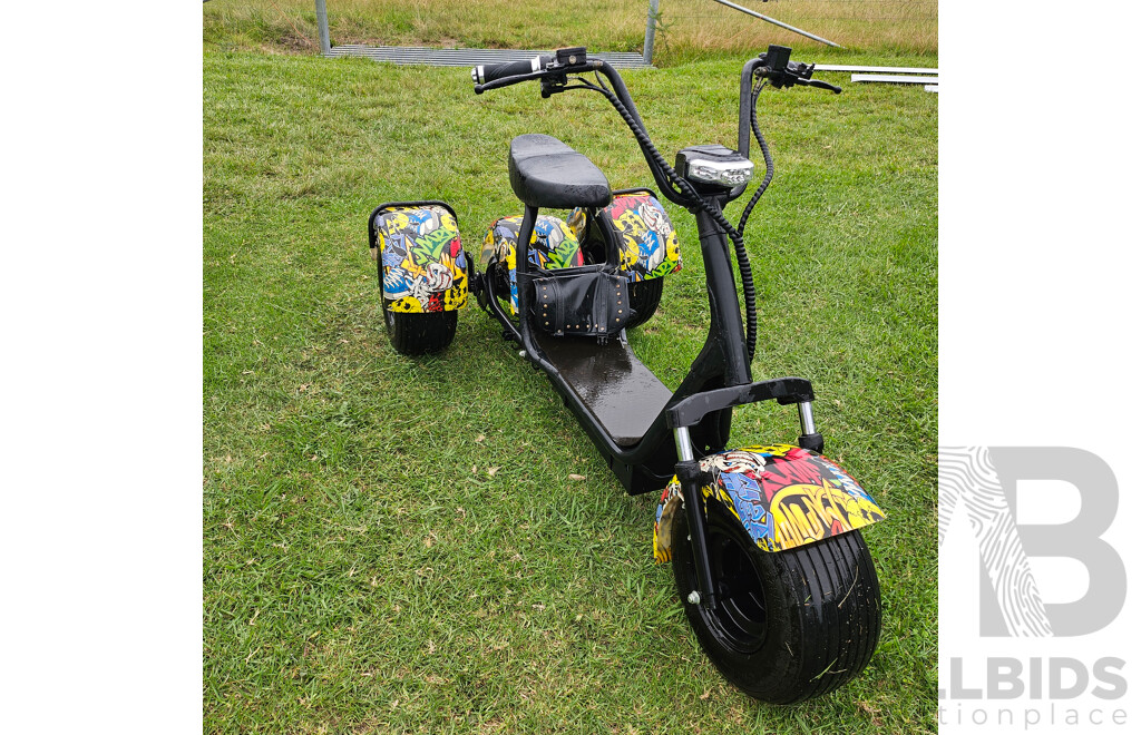 Electric Powered 3 Wheel Scooter in as New Condition