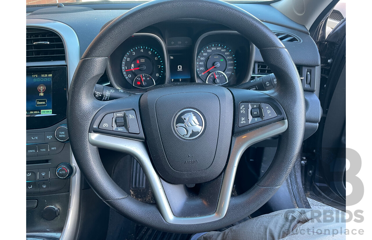 08/2015 Holden Malibu CD FWD EM 4D Sedan Grey 2.4L