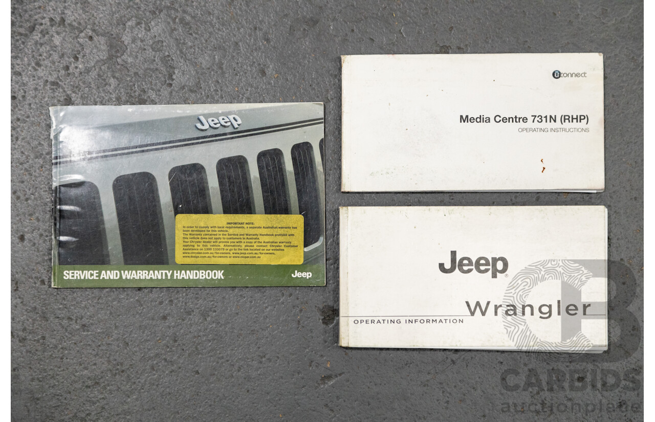 08/2012 Jeep Wrangler Sport (4x4) JK MY12 2d Softtop Dozer Orange V6 3.6L