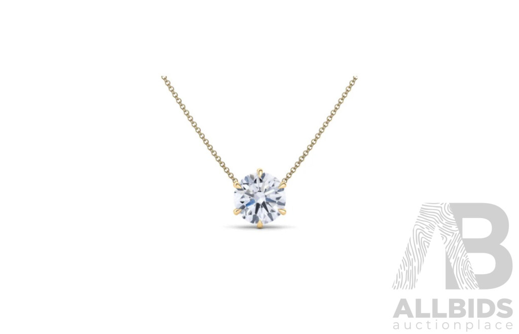 L30 - Sparkle! Unique Diamonds 18kt White, Yellow Gold Diamond Necklace with a 1.5L Moet - Valued at $3200