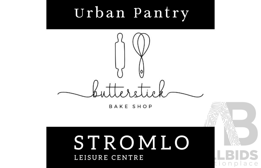 L60 - Swim and Eat - 5 X Family Passes to Stromlo Leisure Centre, $200 Urban Pantry and Butterstick Bake Shop 12 X Cupcakes