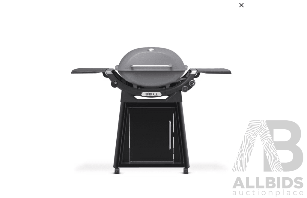 L66 - Weber Family Q Premium Barbecue with All the Fixings with BBQ Recipe Books - Valued at $1090