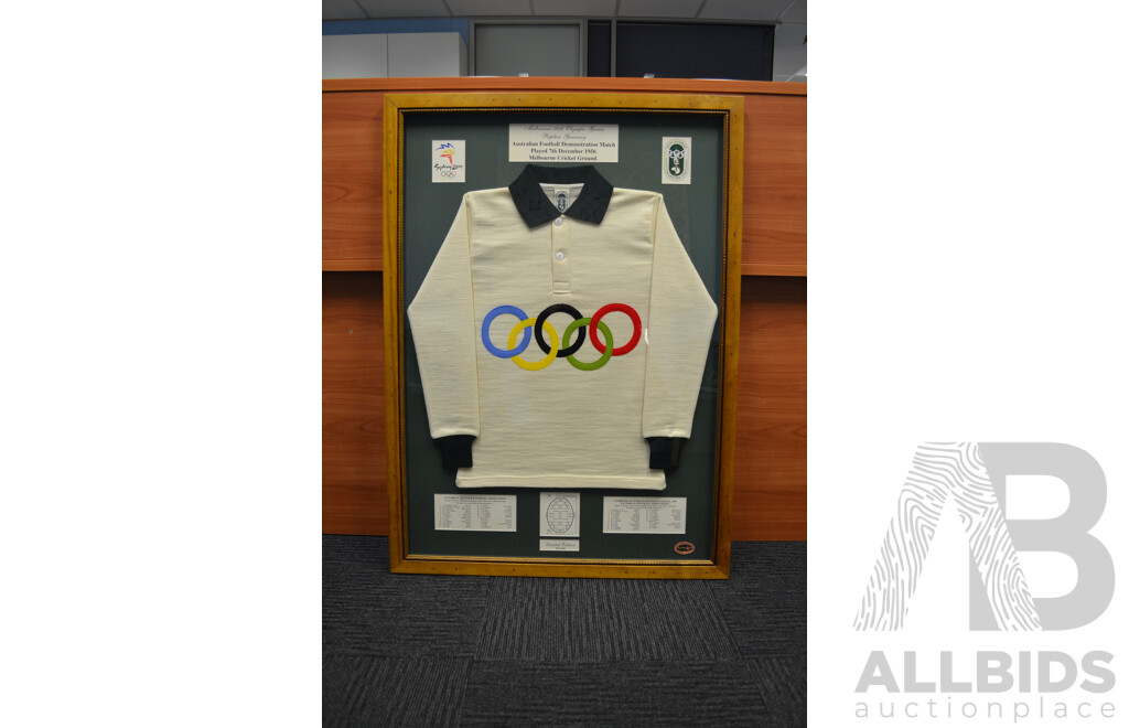 L98 - Melbourne 1956 Olympic Games Replica Guernsey