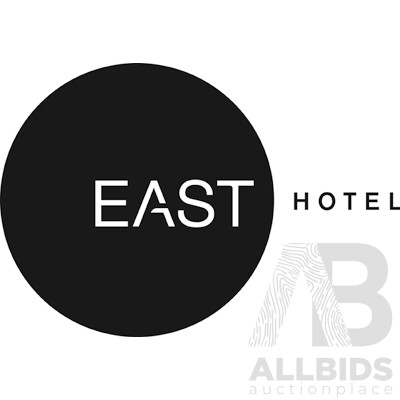 L25 - Staycation Date Night  - 1 Night Accommodation and Dinner for 2 People at East Hotel with a 750ml Moet Bottle - Valued at $670