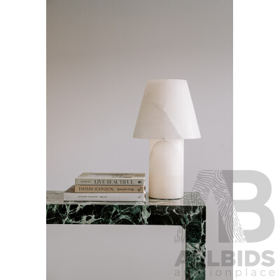 L68 - Noma Co. Tall Marble Lamp  - Valued at $1800