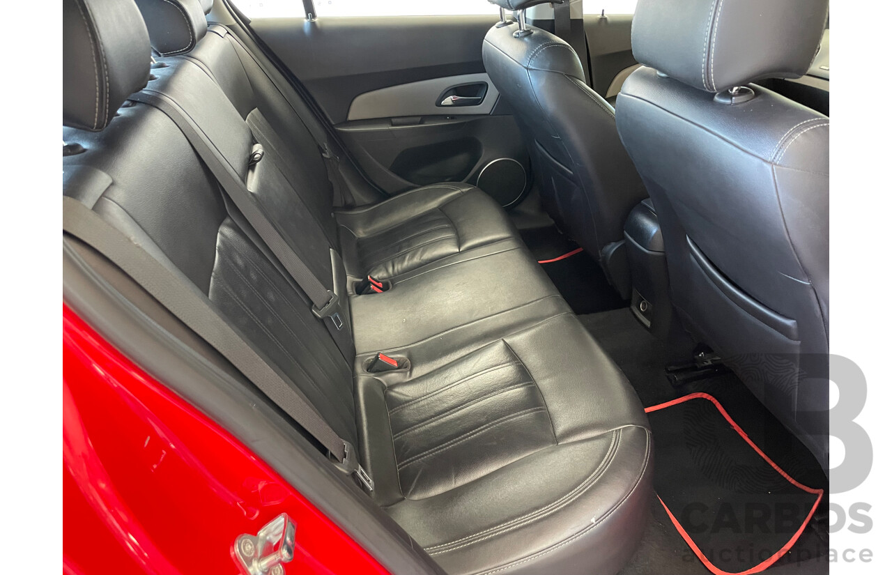02/2016 Holden Cruze Z-SERIES FWD JH MY16 5D Hatchback Red 1.8L