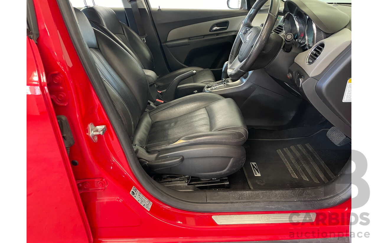 02/2016 Holden Cruze Z-SERIES FWD JH MY16 5D Hatchback Red 1.8L