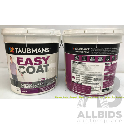 TAUBMANS Easy Coat Prep White for Interior Acrylic Sealer & Undercoat 15L