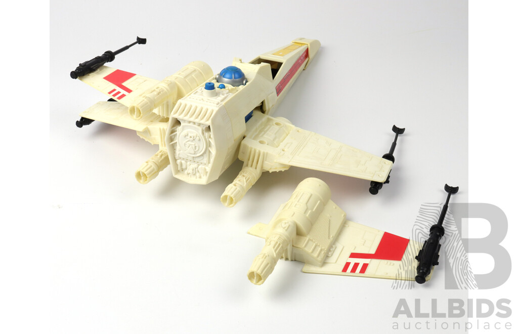 Original Vintage Star Wars Rebel X Wing Fighter, by General Mills Fun Group, 1978, Kenner Products