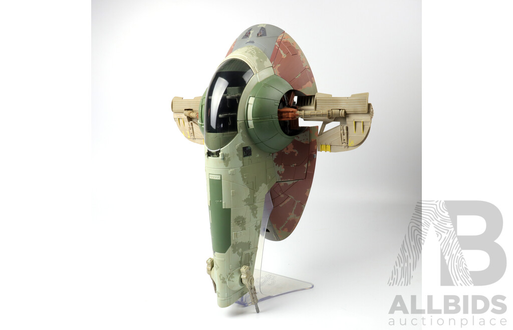 Star Wars the Vintage Collection the Empire Strikes Back Boba Fetts Slave 1 with Original Box and Stand