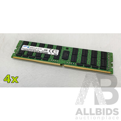 Samsung (M386A4G40DM0-CPB) 32GB ECC DDR4 RDIMM RAM - Lot of Four